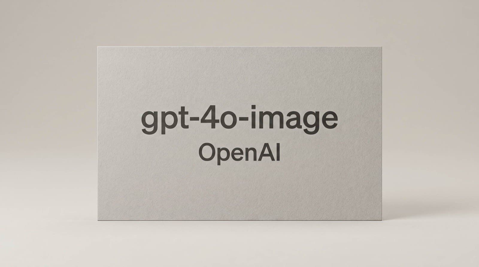 GPT-4o Image sample image 1
